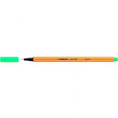 Ручка капиллярная Stabilo Point (88/13) зеленый неон, 1 шт