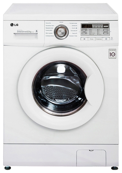 Стиральная машина LG F-80B8MD фронтальная 5,5 кг белый